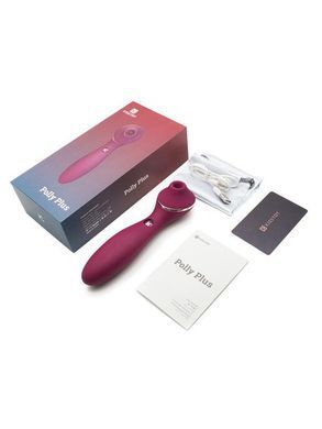 Вакуумний вібратор KISTOY Polly Plus Violet SO4958 фото
