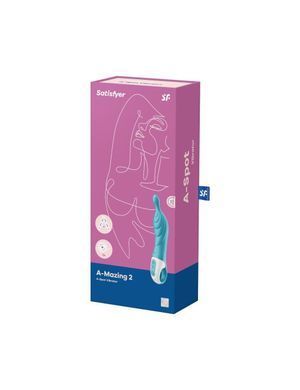 Вібратор Satisfyer &mdash; A-Mazing 2 Turquoise для точки А  SO6125 фото