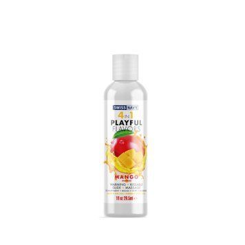 Зігрівальна змазка Swiss Navy 4 in 1 &mdash; Mango (29,5 мл) Манго SX1352 фото