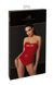 Корсет Noir Handmade F355 Red powerwetlook corset - L SX2023 фото 6