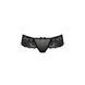 Трусики Passion Exclusive ABLA THONG XXL/XXXL, black PS25303 фото 5