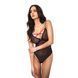 Еротичне прозоре боді Obsessive &mdash; Novenes Teddy Black SX0611 фото 4