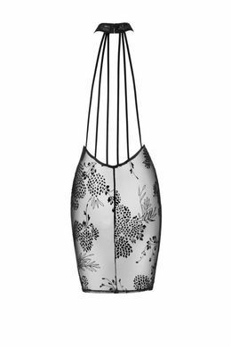 (SALE) Сукня Noir Handmade F240 Midi tulle dress with velvet straps - L SX0141 фото