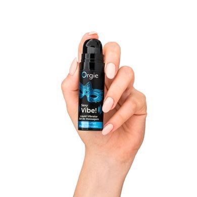 Жидкий вибратор Orgie Sexy Vibe! Liquid Vibrator, 15 мл, с эффектом мурашек SX1549 фото