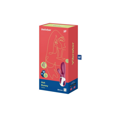 Смарт вібростимулятор-кролик Satisfyer &mdash; Hot Bunny із підігрівом SO6086 фото