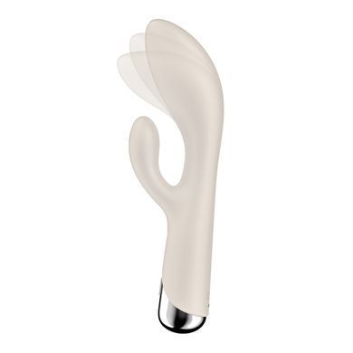 Вібростимулятор-кролик Satisfyer &mdash; Spinning Rabbit 1 Beige з 3 моторами з ротацією  SX0563 фото
