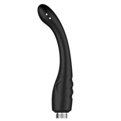 Набір анальних насадок для душу Nexus Advanced Shower Douche Duo Kit &ndash; Black, 2 шт (м'ята упаковка!!!) SO9858-R фото