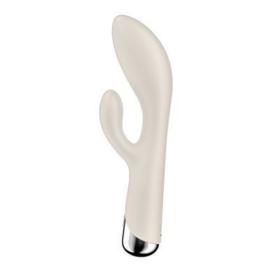 Вібростимулятор-кролик Satisfyer &mdash; Spinning Rabbit 1 Beige з 3 моторами з ротацією  SX0563 фото