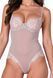 Боді Passion ZOVEL BODY light grey M SX2995 фото 5