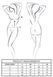 Боді Passion ZOVEL BODY light grey M SX2995 фото 9
