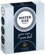 Презервативи Mister Size - pure feel - 57 (3 condoms), товщина 0,05 мм SO8035 фото 1