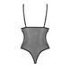 Боді з ажурним ліфом Passion &mdash; Christa Body Black SO5753 фото 4