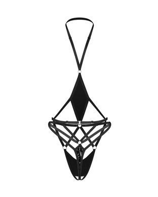 Боді Obsessive Keira Lise crotchless teddy S/M SX3094 фото