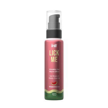 Гель для оральных ласк с согревающим эффектом INTT Lick Me Kissable Gel Watermelon 50 мл SX1697 фото