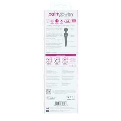 Вібромасажер PalmPower Recharge Pink, перезаряджуваний, гнучка головка, тревел-замок SO8902 фото