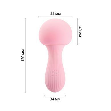 Вібромасажер Otouch MUSHROOM Pink, 7 режимів, функція нічника, технологія &laquo;старт-стоп&raquo; SO9426 фото