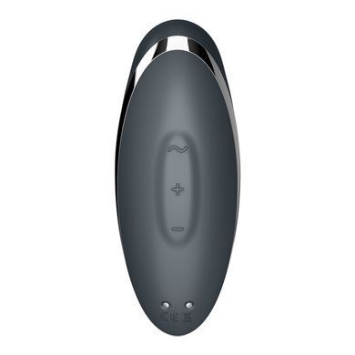 Вібростимулятор-пульсатор Satisfyer Tap & Climax 2 Grey SX2184 фото