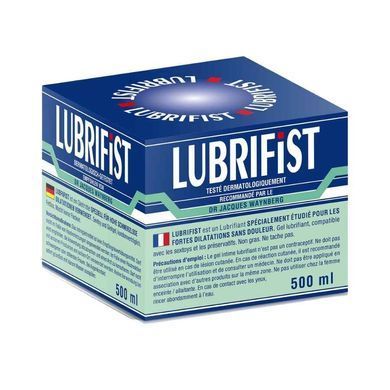 Густа змазка для фістингу та анального сексу Lubrix &mdash; Lubrifist (500 мл) На водній основі SX3140 фото