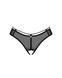 Трусики Obsessive Roxelia crotchless thong M/L SO9078 фото 3