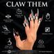 Набор колец с когтями Master Series Five-Piece Sensation Claw Rings - Silver (мятая упаковка!!!) SX1191-R фото 9