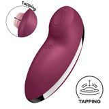 Вібростимулятор-пульсатор Satisfyer Tap & Climax 2 Red SX2185 фото