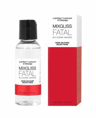 Змазка MixGliss FATAL Velvet Rose (50 мл) З ароматом оксамитової троянди SO2703 фото