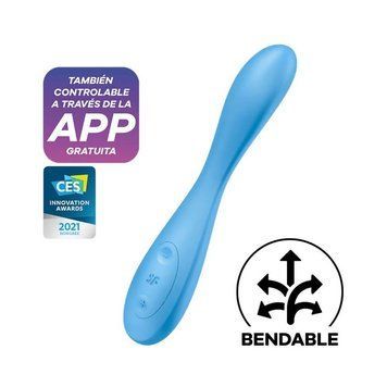 Універсальний смарт-вібратор Satisfyer &mdash; G-Spot Flex 4+, гнучкий стовбур із фіксацією положення SO6724 фото