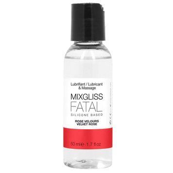 Змазка MixGliss FATAL Velvet Rose (50 мл) З ароматом оксамитової троянди SO2703 фото