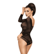 Боді з імітацією стреп Penthouse &mdash; High On Love Black SO6440 фото 2