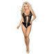 Еротичне боді з латексними вставками JSY &mdash; One Size Black SO3652 фото 1