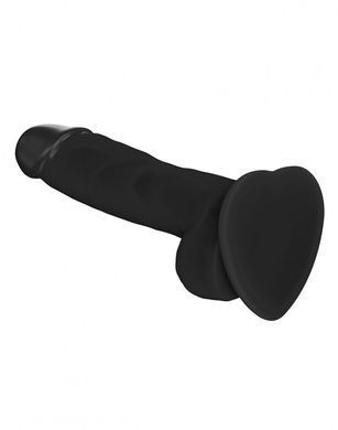Реалістичний фалоімітатор Strap-On-Me SOFT REALISTIC DILDO Black - Size M SO4520 фото