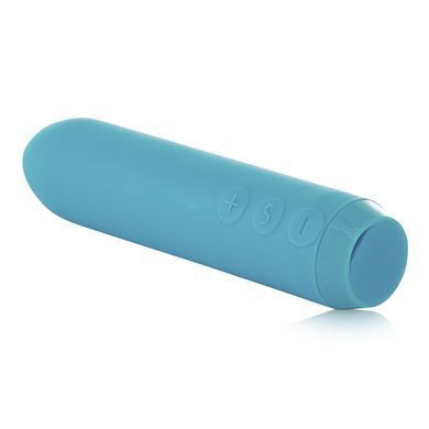 Мінівібратор Je Joue - Classic Bullet Vibrator Teal з глибокою вібрацією і фіксацією на палець + подарунок косметичка SO3030 фото