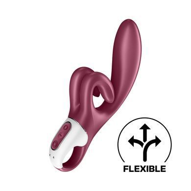 Вібростимулятор-кролик Satisfyer &mdash; Touch Me Red з подвійним відростком та 3 потужними моторами SO7776 фото