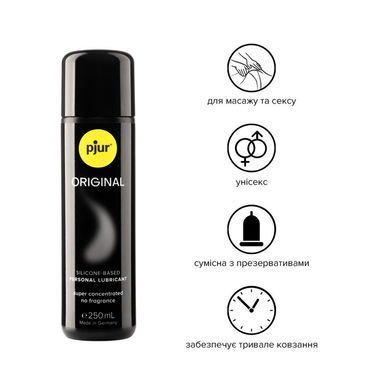 Універсальна змазка Pjur Original (250 мл) 2 в 1: для сексу та масажу PJ10070 фото