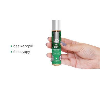 Змазка JO H2O &mdash; Cool Mint (30 мл) Свіжа м'ята SO1625 фото
