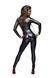 Комбінезон Noir Handmade F162 Powerwetlook overall with leash and two-way zipper - 3XL SX0046 фото 2