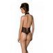Напівпрозоре боді з відкритим верхом Passion &mdash; Trisha Body Black SO9741 фото 2