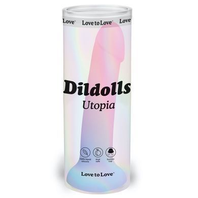 Дилдо з кольоровим градієнтом Love To Love DILDOLLS - UTOPIA L ультрам'який SX2849 фото