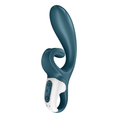 Смарт вібростимулятор-кролик Satisfyer &mdash; Hug Me Bluegrey з 2 моторами SO6273 фото