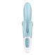 Вібростимулятор-кролик Satisfyer &mdash; Touch Me Blue з подвійним відростком та 3 потужними моторами SO7777 фото 5
