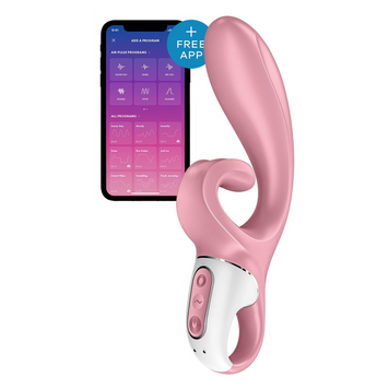 Смарт вібростимулятор-кролик Satisfyer &mdash; Hug Me Pink з 2 моторами SO6274 фото