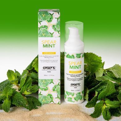 Розпродаж!!! Масажна олія EXSENS Organic Spear Mint 50мл (термін 07.2026) SO2380-R фото