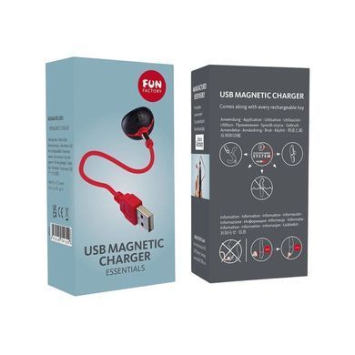 Магнітний кабель для зарядки Fun Factory USB MAGNETIC CHARGER, з індикатором SX1008 фото