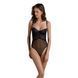 Сітчасте боді з мереживом Passion &mdash; Kerria Body Black SX0485 фото 1