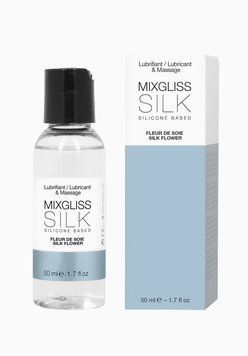 Змазка MixGliss SILK Fleur De Soie (50 мл) З квітковим ароматом SO1361 фото