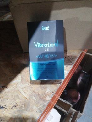 Рідкий вібратор Intt Vibration Ice (15 мл) (м'яте паковання!!!) SO2920-R фото