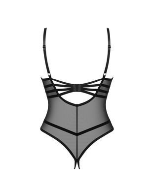 Боді Obsessive Roxelia crotchless teddy XL/2XL SO9067 фото