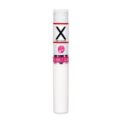 Стимулювальний бальзам для губ унісекс Sensuva &ndash; X on the Lips Bubble Gum з феромонами, жуйка SO4462 фото