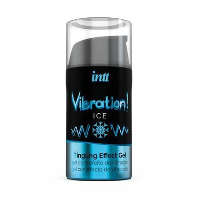 Рідкий вібратор Intt Vibration Ice (15 мл) (м'яте паковання!!!) SO2920-R фото