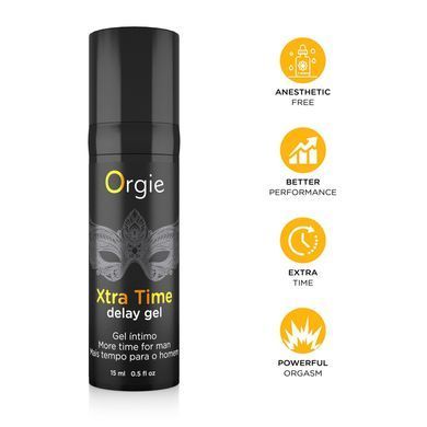 Гель-пролонгатор Orgie Xtra Time Delay Gel, 15 мл (м'ята упаковка!!!) SX1567-R фото